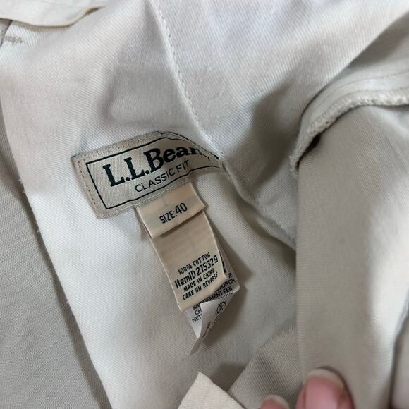 L.L. Bean Men's Cargo Shorts Two Pair Size Size 40 - Picture 8 of 13